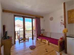 Joli 2 pièces rénové avec balcon, au pied des pistes, pour 4 personnes, La Joue du Loup - FR-1-504-524